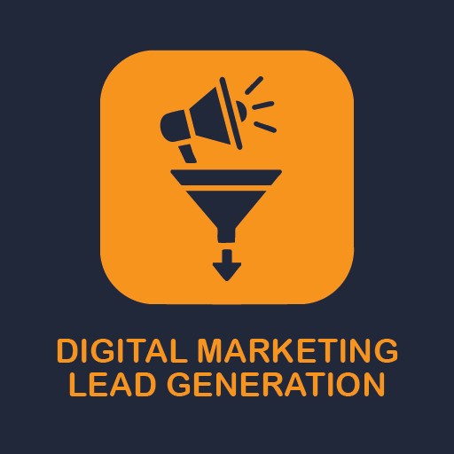 digital marketing lead generation logo